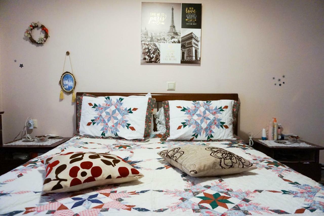 Peaceful & Styled Flat, 2 Bdrms, Wifi, Smart Tv Apartment Kavála Luaran gambar